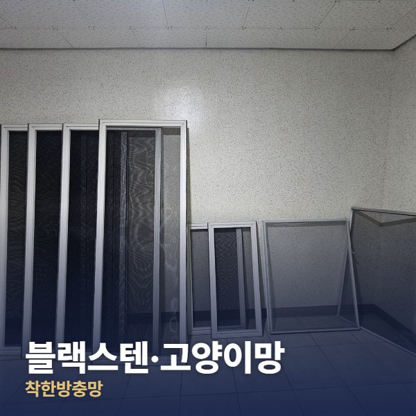 양주 블랙스텐·고양이망